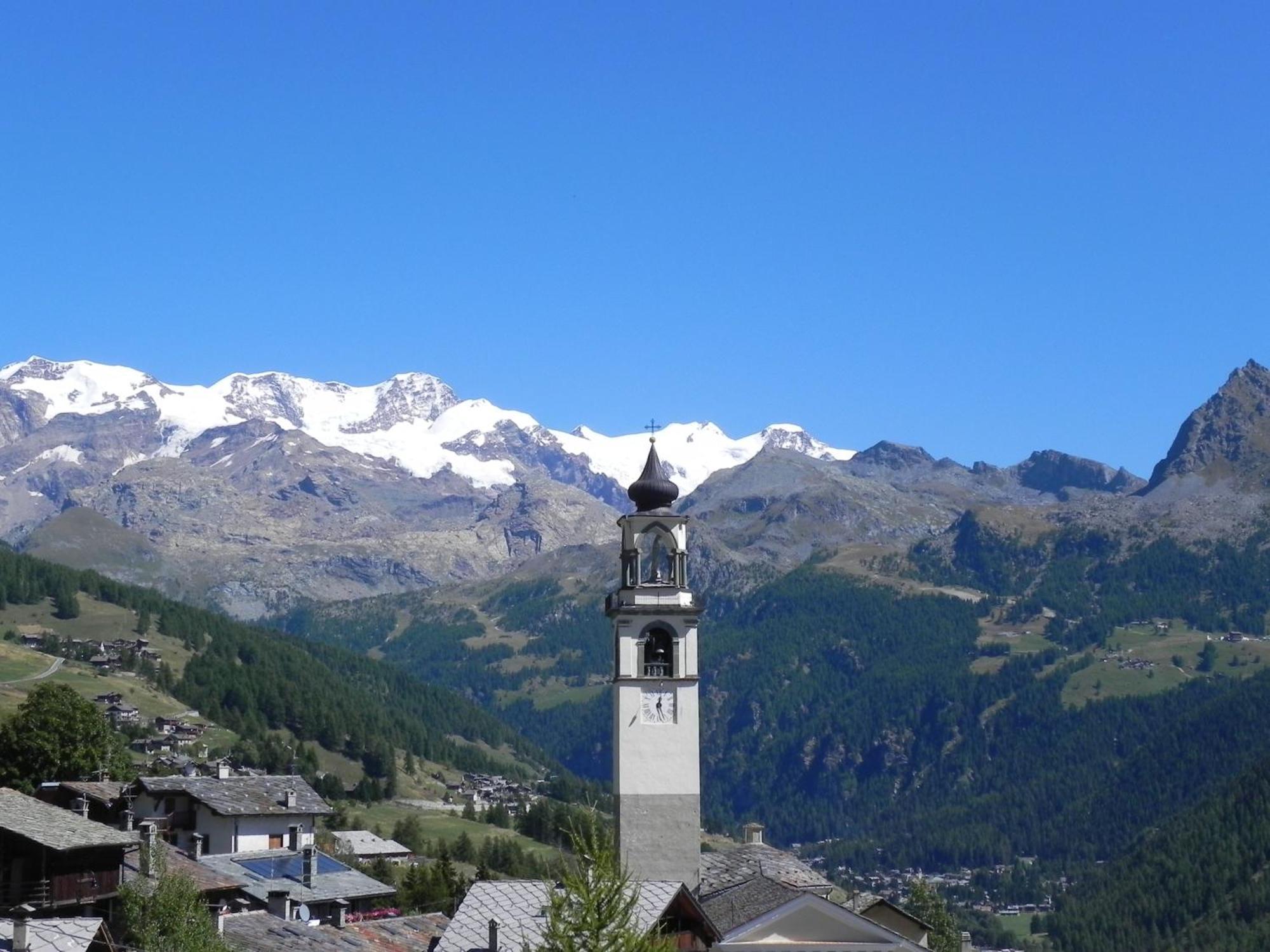 Le Vieux Rascard Chambres D'Hotes Champoluc Eksteriør billede